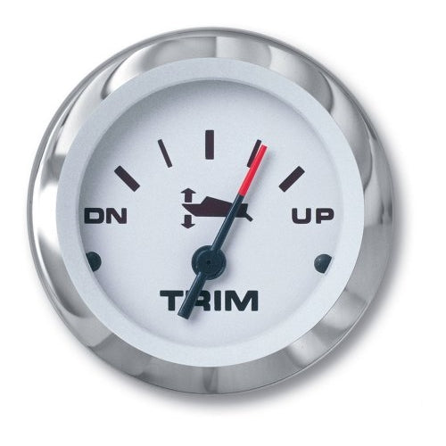 Seastar, 65504P, Lido Series, Trim Gauge, Mariner/Merc/Cobra/ Volvo DP, SX, Yamaha 2001 & on, 2"