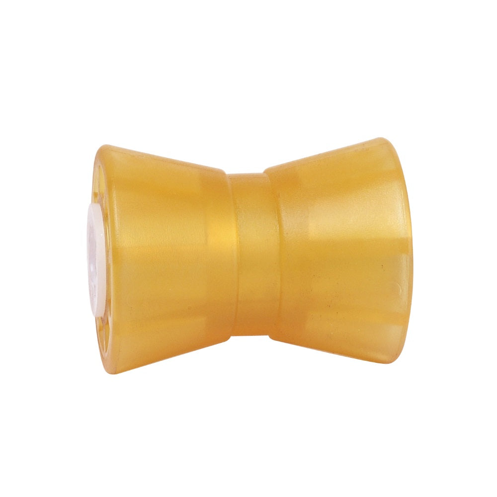 Tie Down Engineering, Amber Poly Vinyl Keel Roller, 4.5" Wide for 5" Bracket