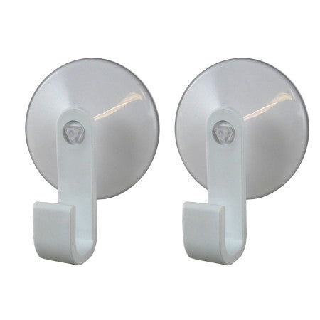 Utility Hook 2 Pack, White