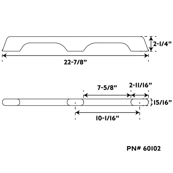Whitecap Teak Handrails