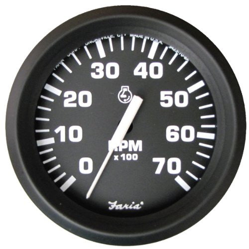Euro Series, 4" Tachometer, 7,000 rpm