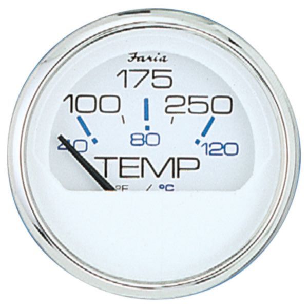 Chesapeake Series, White 2" Water Temp, 100-250°F