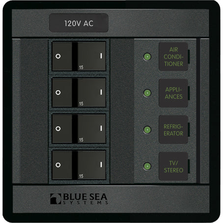 360 Panel, 120 Volt AC 4-Position Rocker