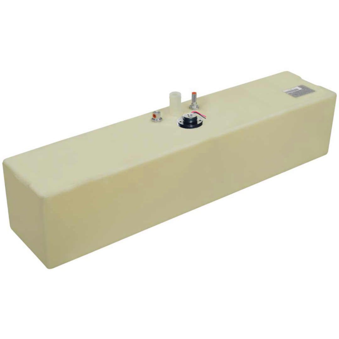 19 Gallon, Polyethylene, Below Deck Tank 032719, 47"L x 10.25"W x 10.19"H