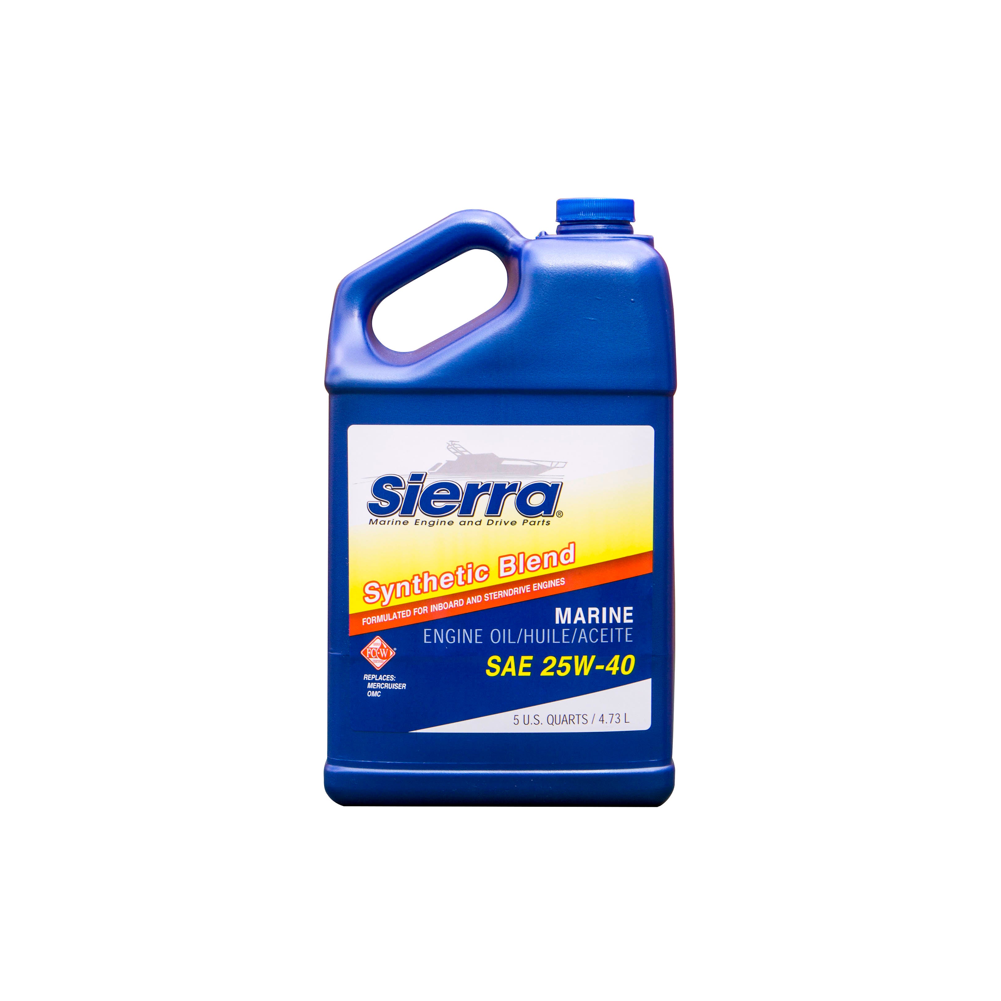 Synthetic Blend Mercruiser Sterndrive Engine Oil - Qt