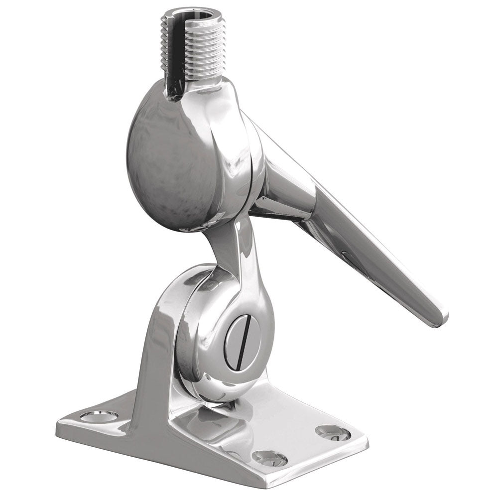 Shakespeare, Heavy Duty Stainless Steel Ratchet Mount Base, Antenna Mount Quick Release