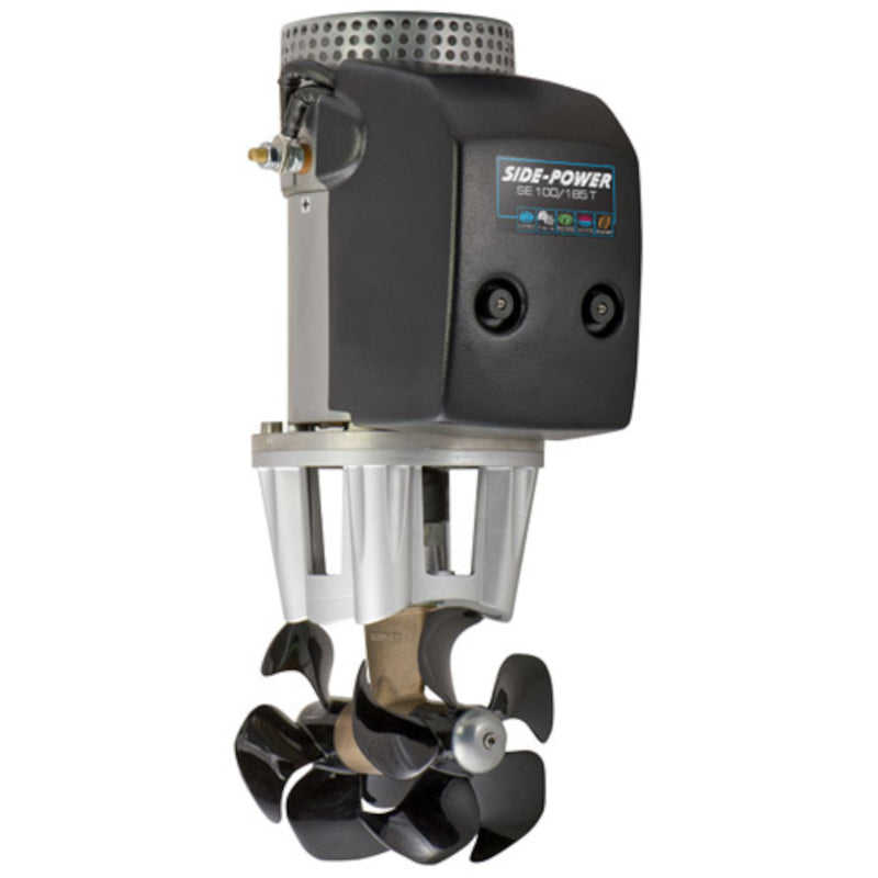 Side-Power Bow Thruster, 100 KGF (220 lbs.), 185 mm (7.28") Tunnel, 12 volt