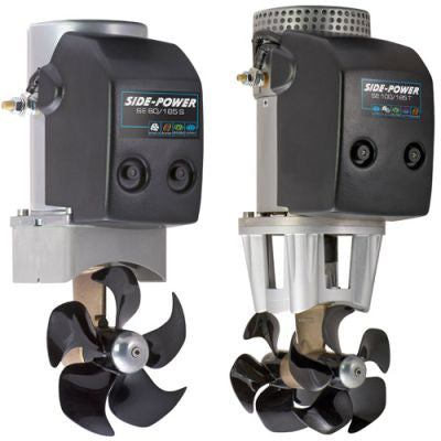 Side-Power Bow Thruster, 60 KGF (132 lbs.), 185mm (7.28") Tunnel, 12 volt