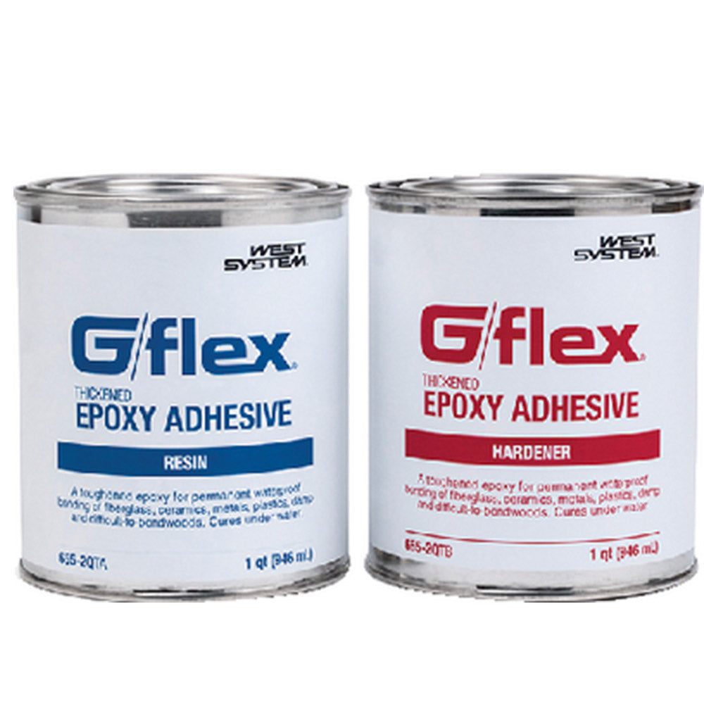 West System, G/flex Epoxy Kit (2) Quart Bottles