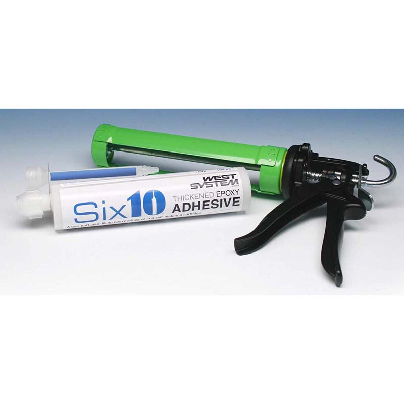 West System, Six 10, (610) Thickened Epoxy Adhesive, Cartridge
