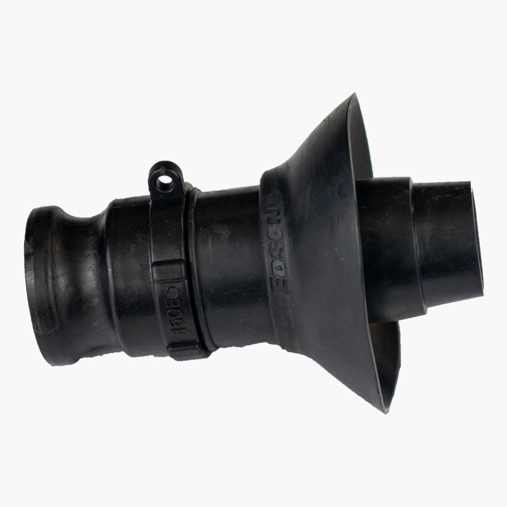 Pumpout Nozzle with Splash Guard, Male Quick Clamp 1.5" (27220)<br>