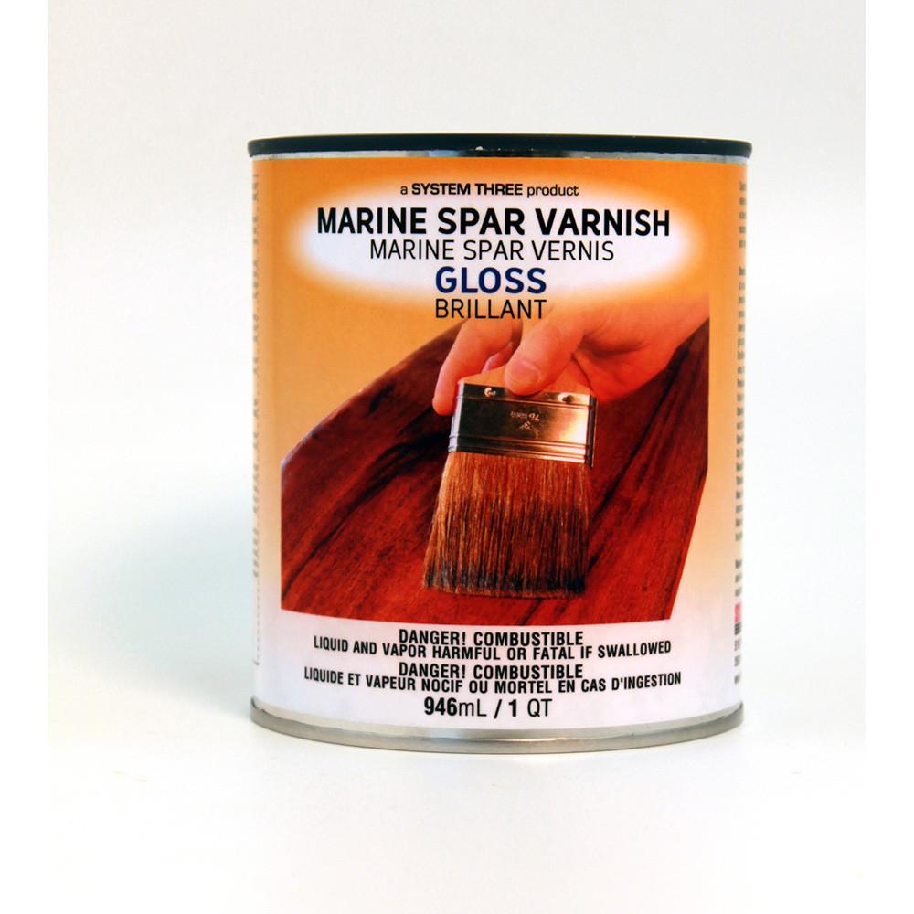 System Three Resins, Spar Urethane Varnish Satin Quart