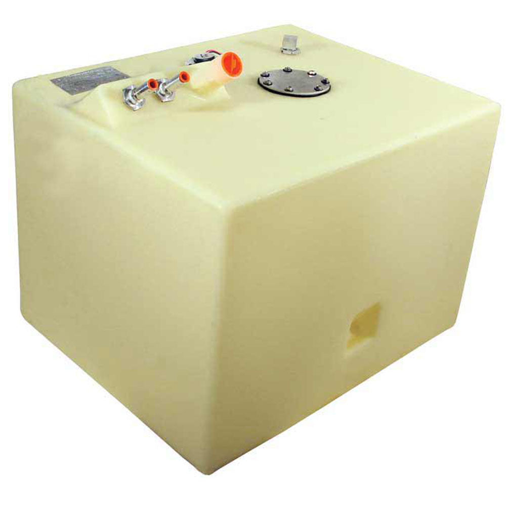Moeller, 29 Gallon PL3 Below Deck Fuel Tank, 23"L x 18.75W x 16.5"H
