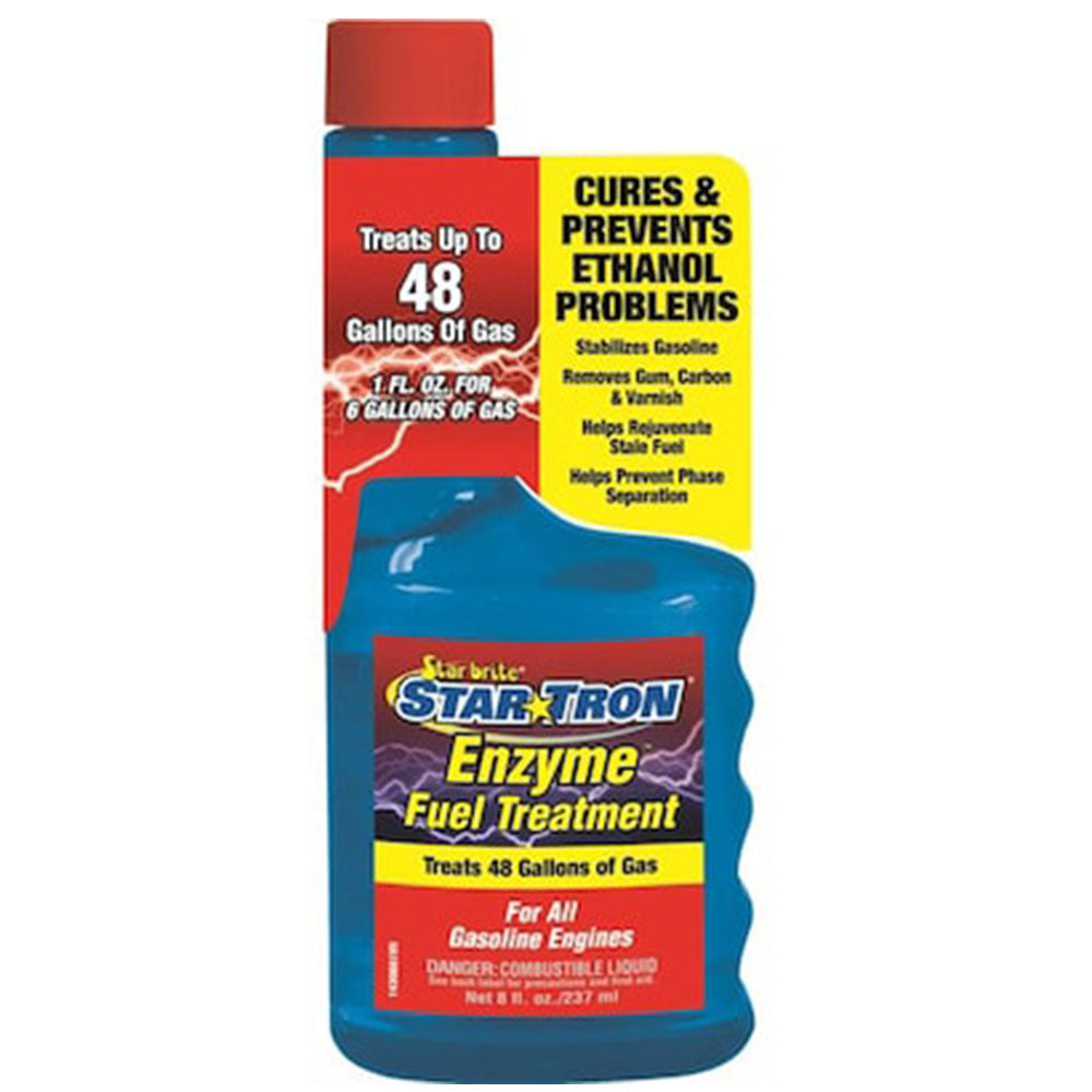 Star Brite Star Tron Enzyme Fuel Treatment, Gasoline Additive 8 Oz.