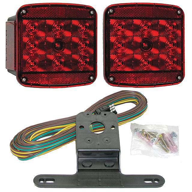 Anderson LED Under 80" Wide Trailer Light Kit