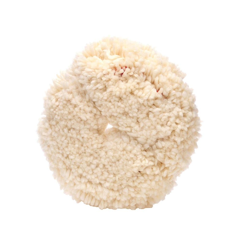 Wool Hook-It Compound Pad, Single Disc, White 9" 3M