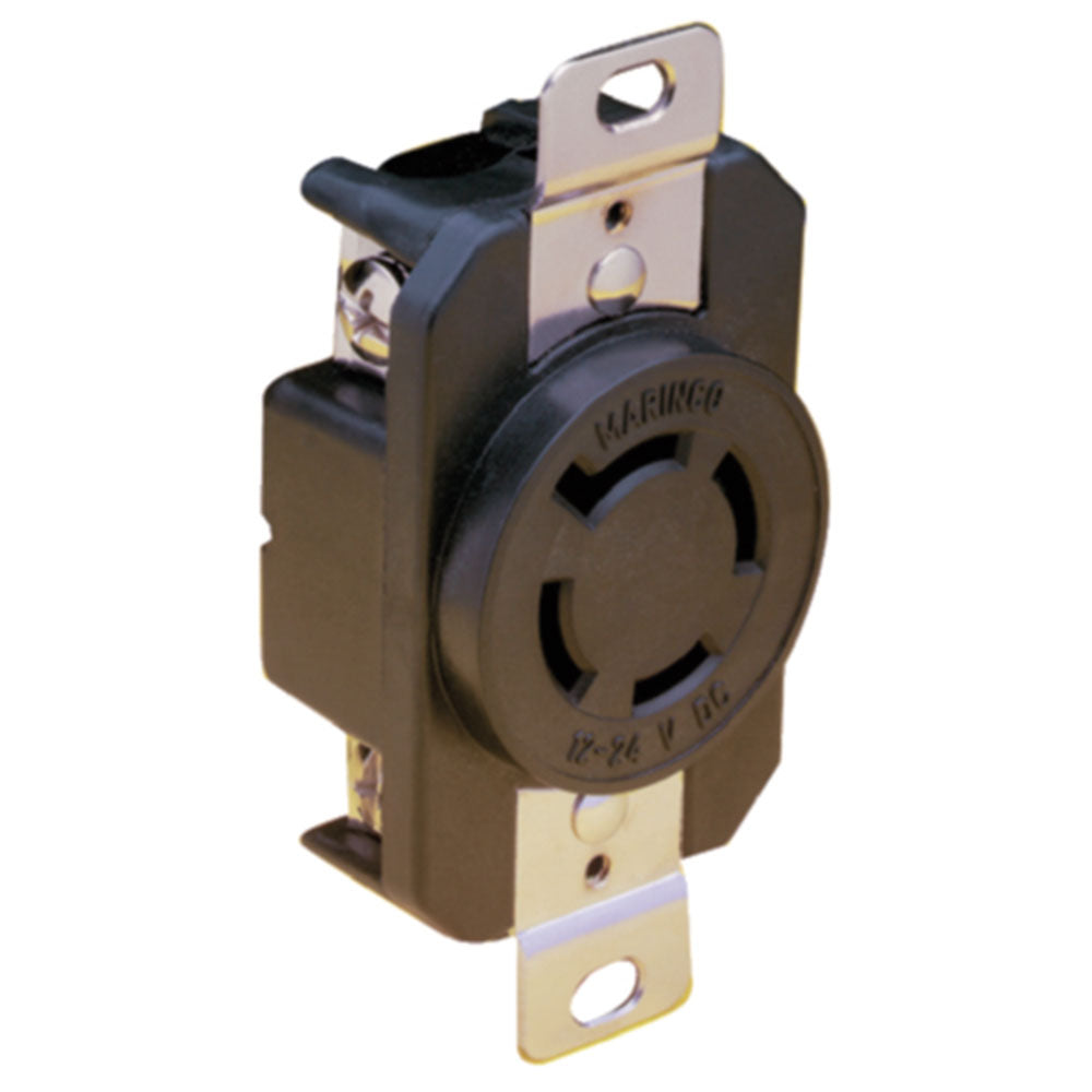 Receptacle 12 / 24V Locking