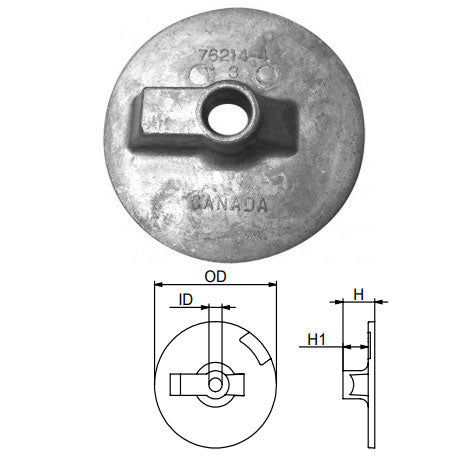 Merc Al Trim Tab Flat Gen Ii