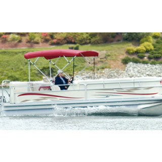 Carver, Bimini Top, 48" High Frame Only, 4 Bow, 8' Length, 96" - 102" Beam