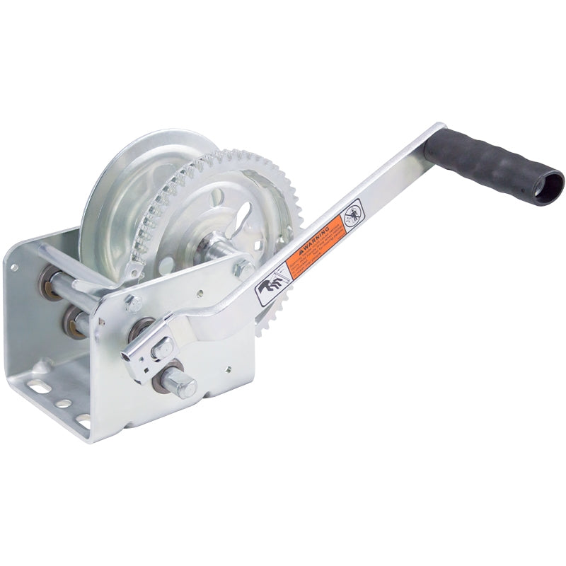 Dutton-Lainson Plated Trailer Winch, 2-Speed, 1800lb