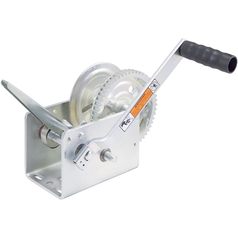 Dutton-Laison, Plated Winch, 2-Speed, with Hand Brake, 2500 lb