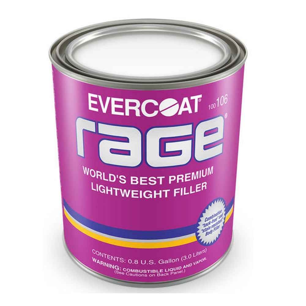 Evercoat Rage Lightweight Filler, Gallon