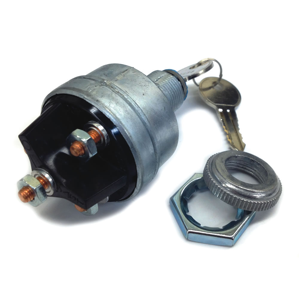 Sierra 4 Position Conventional Ignition Switch, Accessory-Off-Run-Start