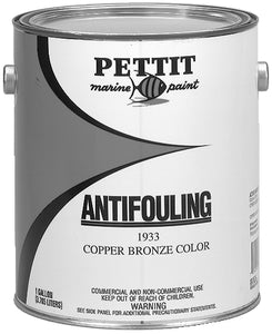 Pettit Copper Bronze A/F, General Purpose Antifouling Bottom Paint - Quart