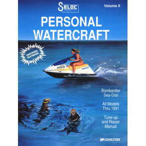 Sea-Doo / Bombardier PWC Repair Manual, 1988 - 1991, All Models, 9000