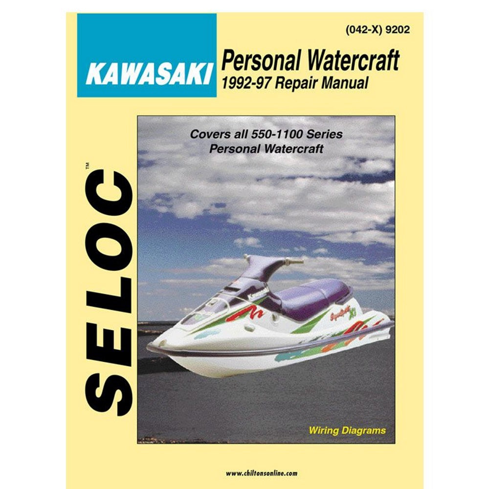 Kawaski PWC Repair Manual, 1992 - 1997, 550 to 1100 Series, 9202