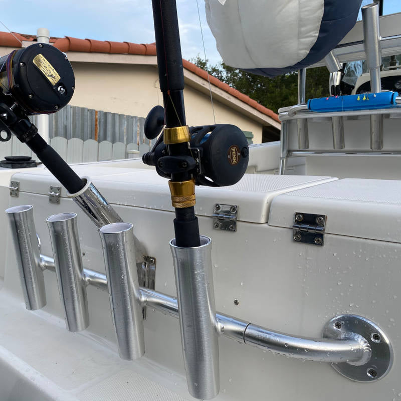 4 Rod Transom Mount Rod Rack