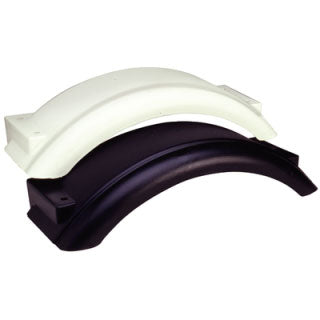 Tie Down Engineering, Fender, Plastic, 8" - 12" Wheel, White