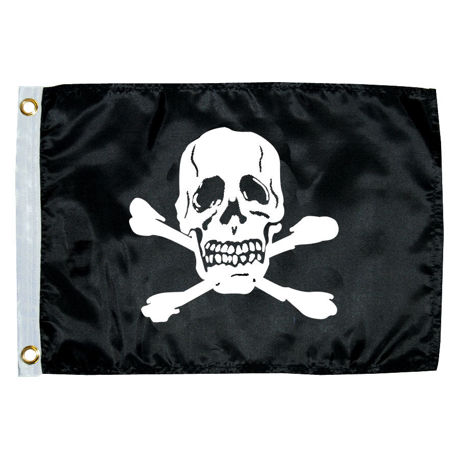 Flag, Jolly Roger, 12" x 18"