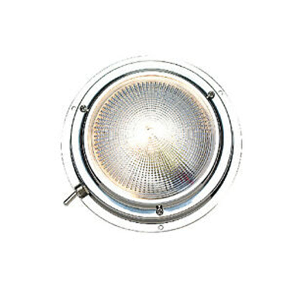 LED Dome Light, Stainless Steel, 5"