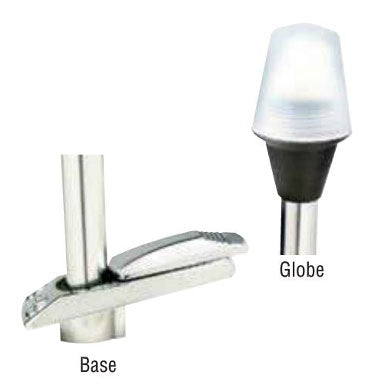 LED Pole Lt. w/ Chrome Zam Base