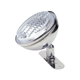 Stainless Steel Adjustable Spreader Light, 4-5/8" Dia., 12 Volt