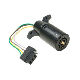 7 to 4 Way Adapter, w/ 18" Cable