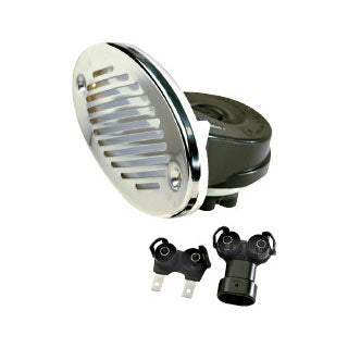 Hidden Horn With Stainless Steel Grill