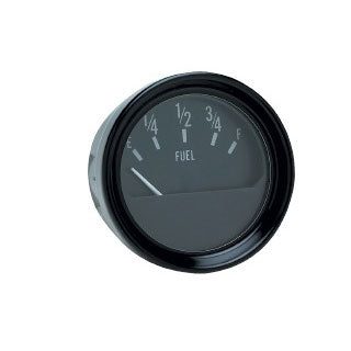 Fuel Gauge, Black Bezel