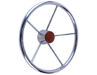 Destroyer Steering Wheel, Stainless Steel
