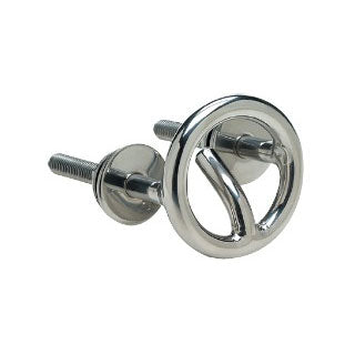 Stainless Steel Ski Tow, 2-3/8" D, 3/8" x 3"