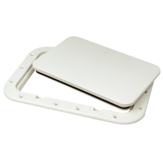 Pry-Up Hatch 7" x 11", White