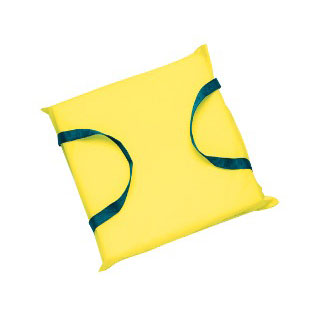 Cloth Back Foam Cushion, Yellow
