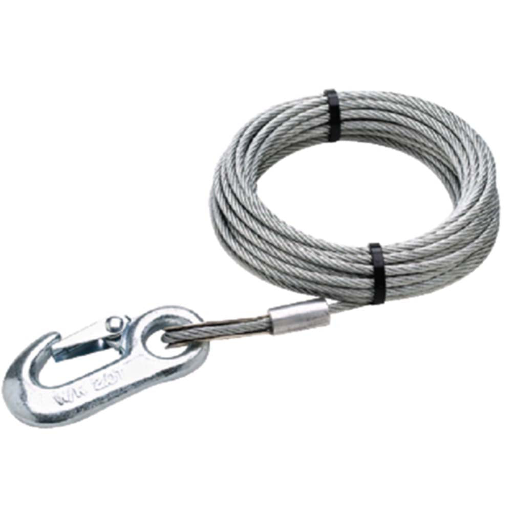 Winch Cable, Galvanized, 5/32 x 25'