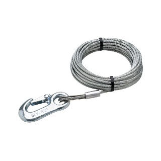 Winch Cable, Galvanized, 3/16" x 25'