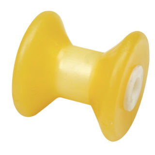 Spool Roller, Yellow, 5" Long x 5/8" Hole