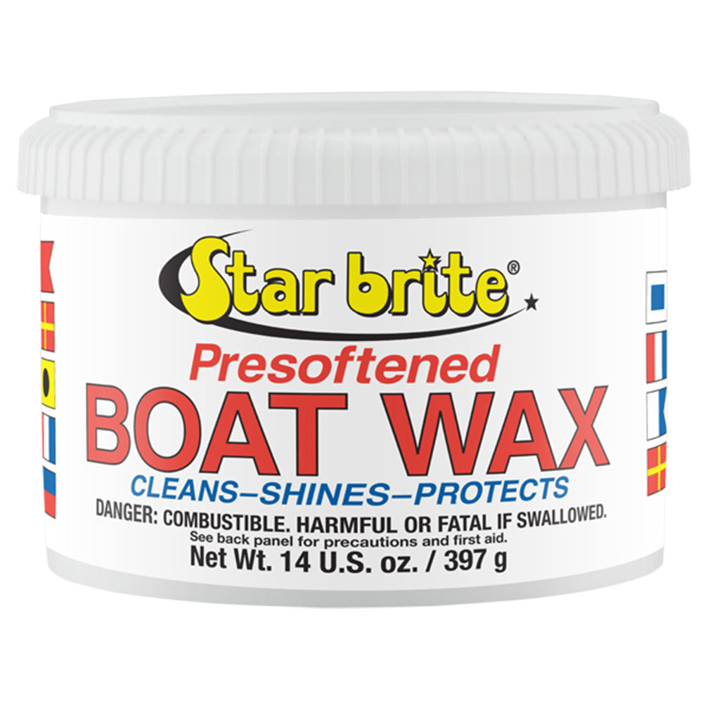 Star Brite Presoftened Paste Wax, 14 oz