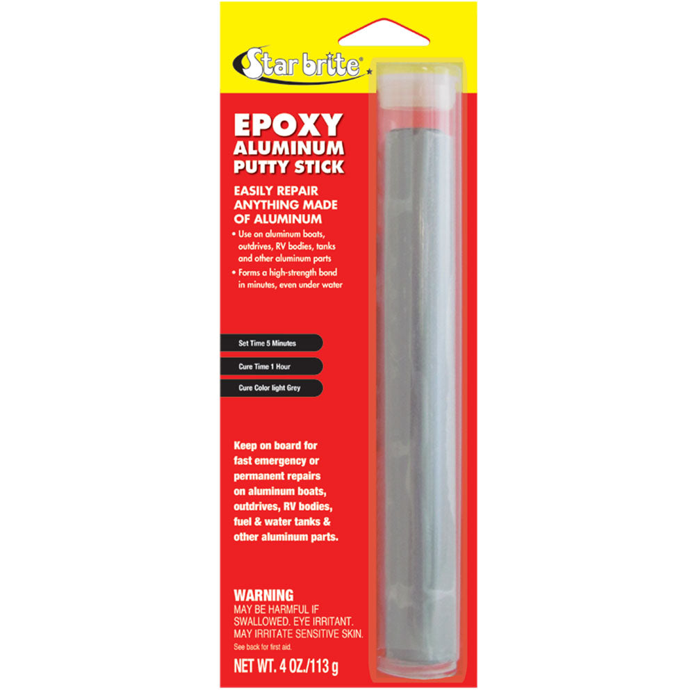 Starbrite, Emergency Repair, Epoxy / Aluminum Putty Stick, 4 oz