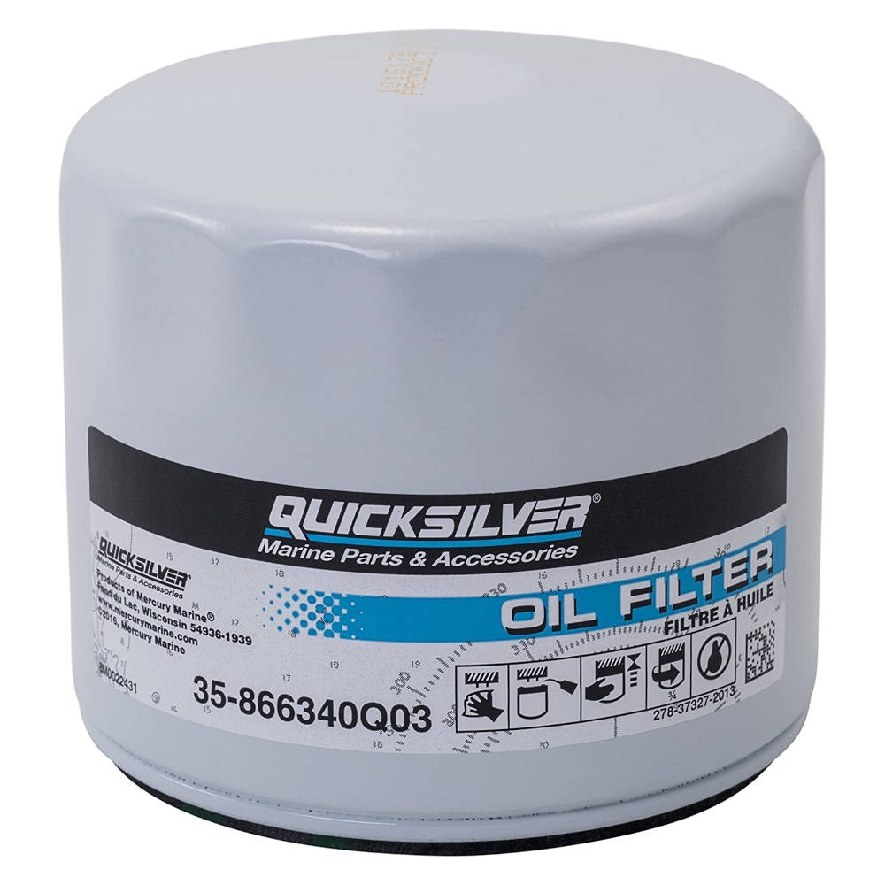 Quicksilver by Mercury Oil Filter 35-866340Q03 aftermarket for 866340K01