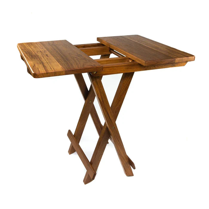 Premium Grade Teak Solid Top Fold Away Table